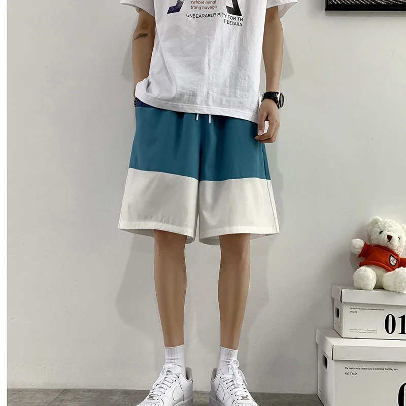 Мужские пляжные повседневные шорты длиной до колена стандартный стиль