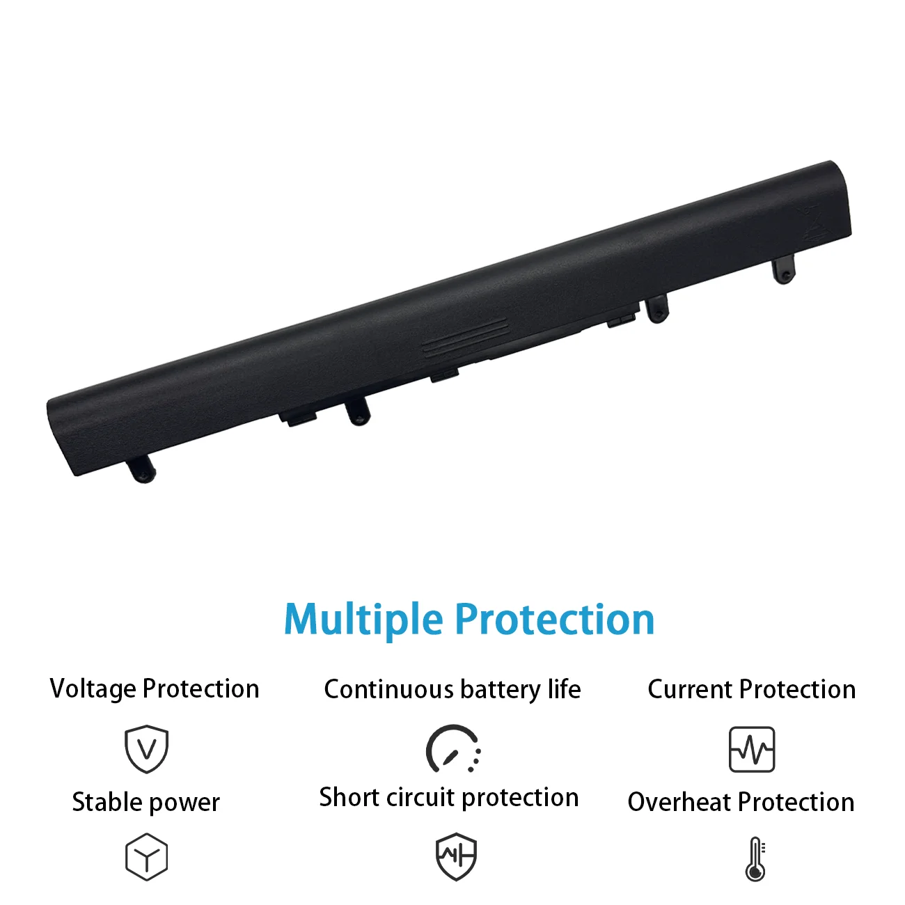 Фото Аккумулятор для ноутбука AL12A32 37WH для Acer Aspire V5 V5-171 V5-431 V5-531 V5-431G V5-471 V5-571 V5-471G V5-571G 2500 мАч AL12A72 №3