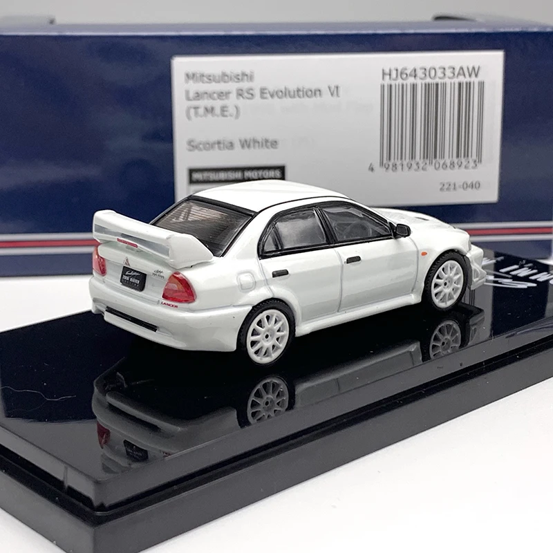 Масштабная модель автомобиля HJ 1:64 Lancer RSGRS Evolution VI EVO из сплава, коллекционная миниатюра для подарка (art.: 3920da92d0ffb) - 3920da92d0ffb
