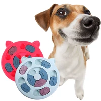 dog puzzle toy slow feeder interactive increase puppy iq food dispenser slowly eating nonslip bowl pet cat dog training supplies