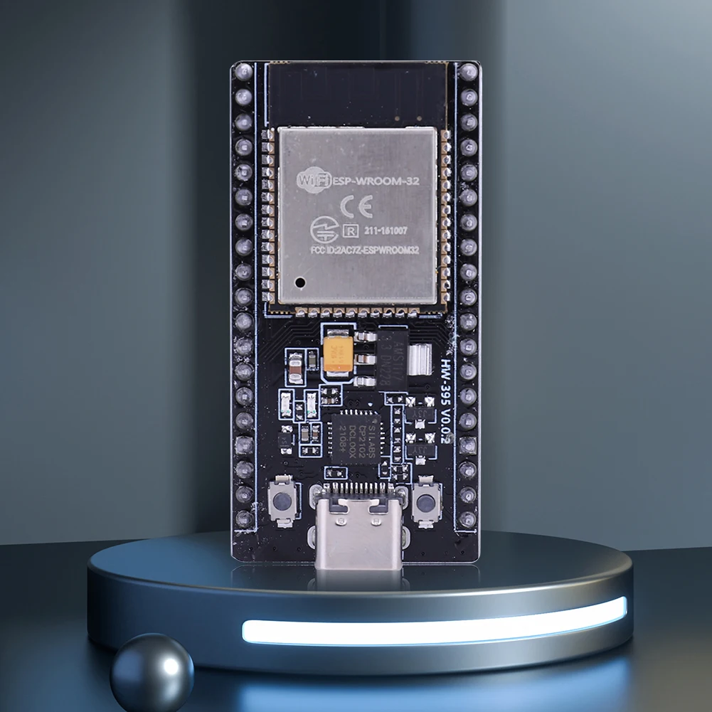 ESP32-WROOM-32 CP2102 макетная плата WiFi Bluetooth-совместимый беспроводной модуль 2412-2484 МГц для Smart Home Mobile IoT