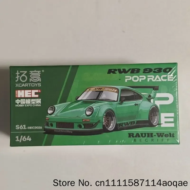 В наличии: Новинка 2026 года, горячая модель HEC Poprace 1:64 Fuso 930 RWB, литая коллекционная машинка из сплава, подарок на РождествоДень рождения, предмет декора, коллекционная игрушка (art.: 3920db18ed3e2) - 3920db18ed3e2