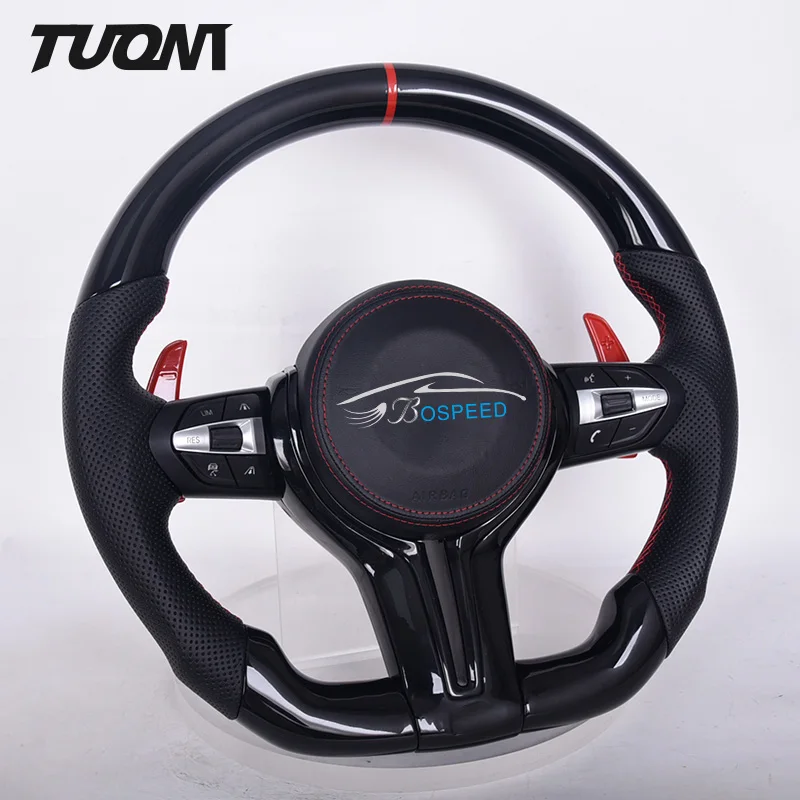 

Автомобильный руль из углеродного волокна для BMW M3 M5 F10 F30 E46 E49 X3 X4 X5 X6 F33 F36 F34 F06 GT X3 X5 X6 E92 F