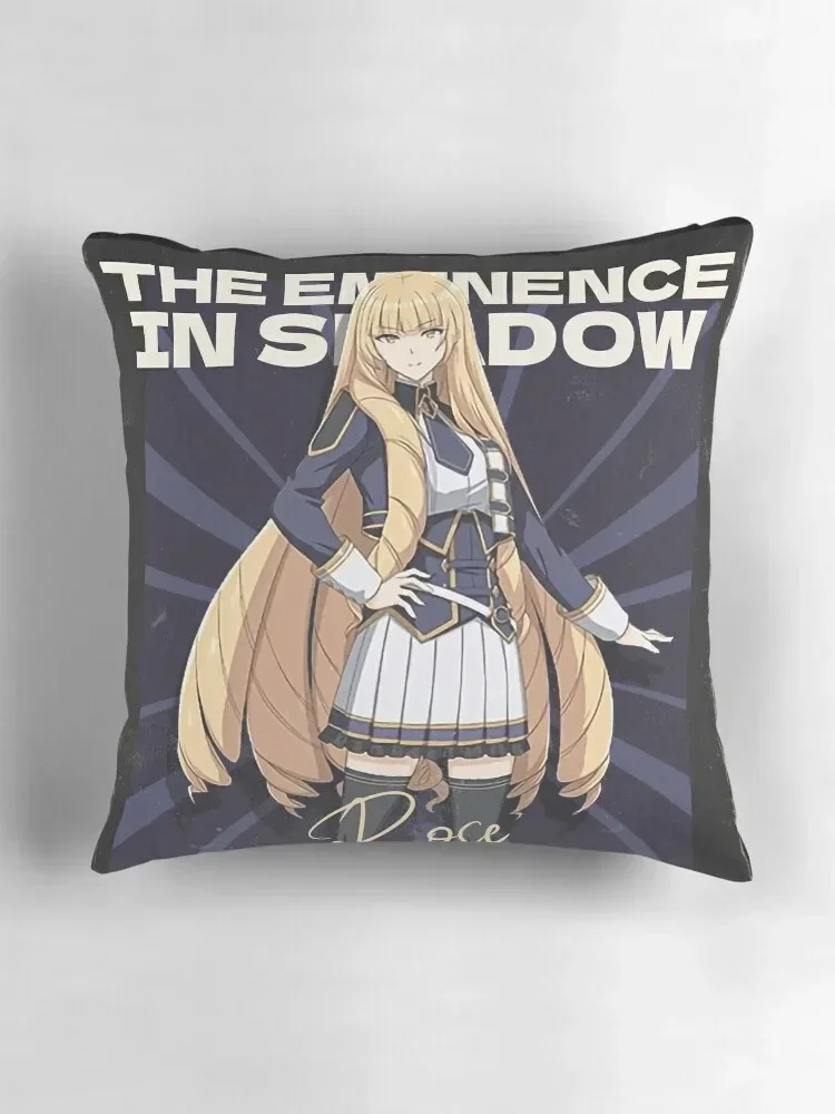 Роза Ориана The Eminence in Shadow Декоративная подушка Рождественская для дома аниме
