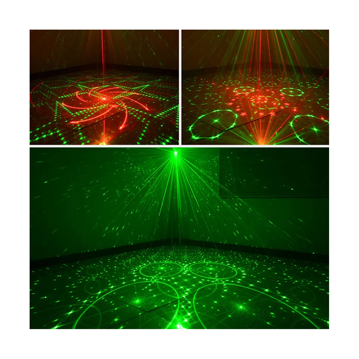 

Laser Lights Dream Northern Lights Projection Flash Sound-Controlled Party Ambient Lights KTV Disco Stage Lighting