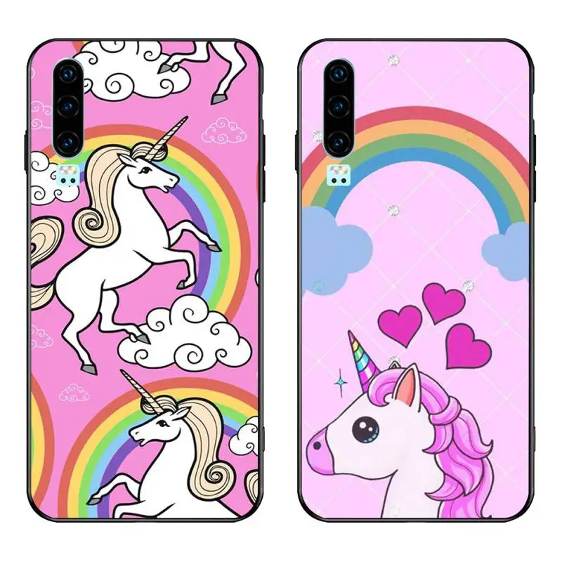 

My Little Pony and Minnie Mouse Phone Case for Huawei P20 P30 P40 lite E Pro Mate 40 30 20 Pro P Smart 2020 prime