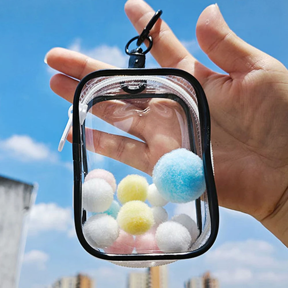 

Thicken Transparent PVC Mystery Box Organizer Box Keychain Bag Protect Mystery Toy Storage Case for Jasmine Bubble Matt Doll Toy