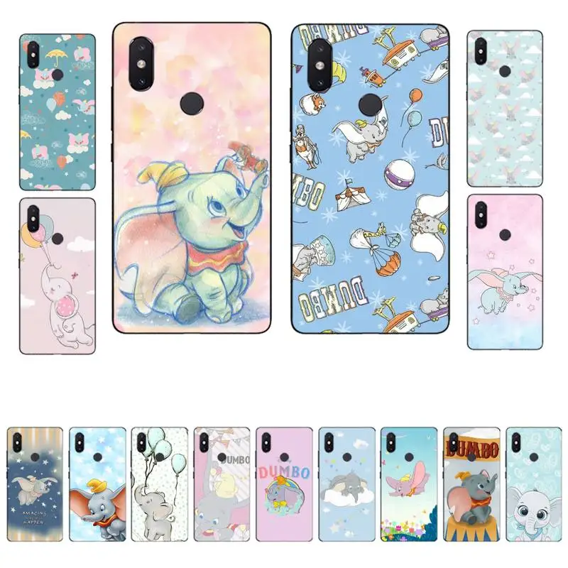 

Disney Dumbo Phone Case for Xiaomi mi 5 6 8 9 10 lite pro SE Mix 2s 3 F1 Max2 3