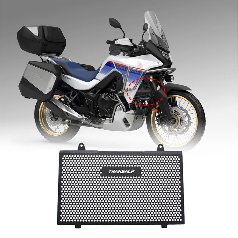 

Чехол для решетки радиатора мотоцикла Honda TRANSALP XL750 XL 750 2023, защитный чехол для решетки радиатора TRANSALP 750