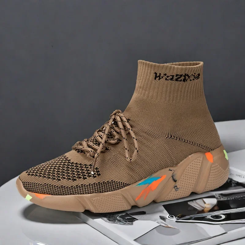 Высокие кроссовки для пожилых женщин новая женская спортивная обувь теннис 2024