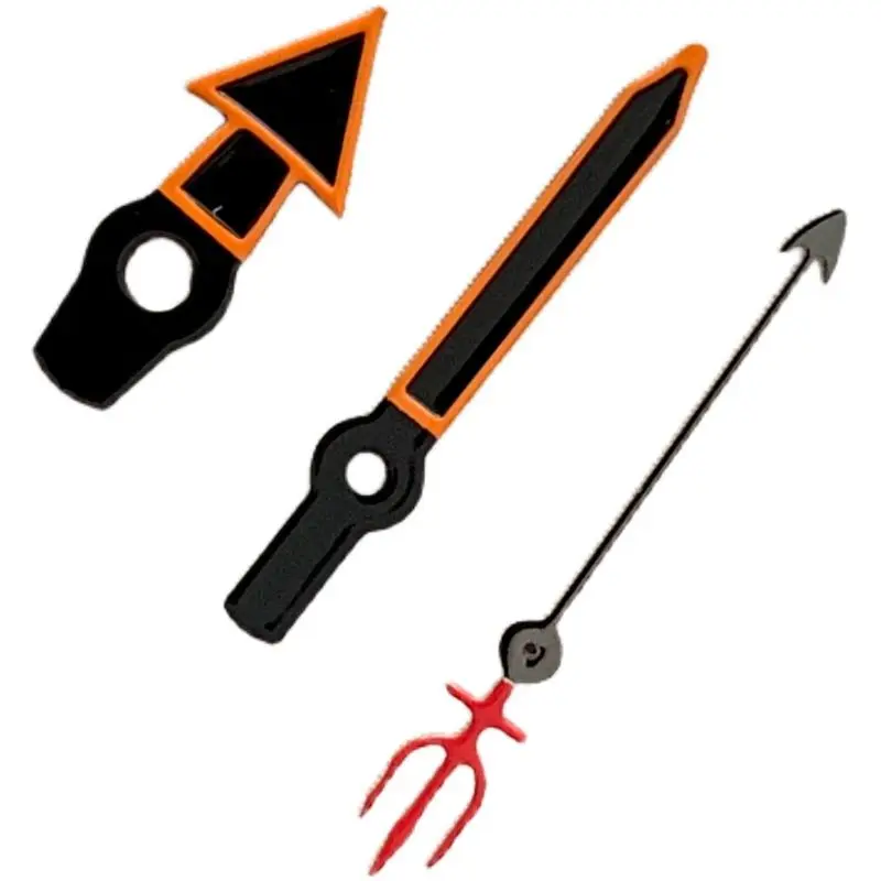 Analog Watch Accessories: Japan NH35/NH36/4R36 Automatic Mechanical Movement, Orange Edge, Black A, No Luminous