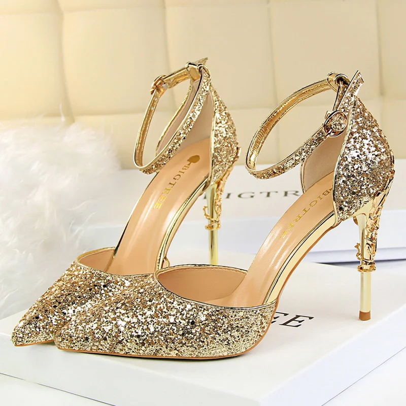 

Женские босоножки на высоком каблуке 2022 см, 7,5 см