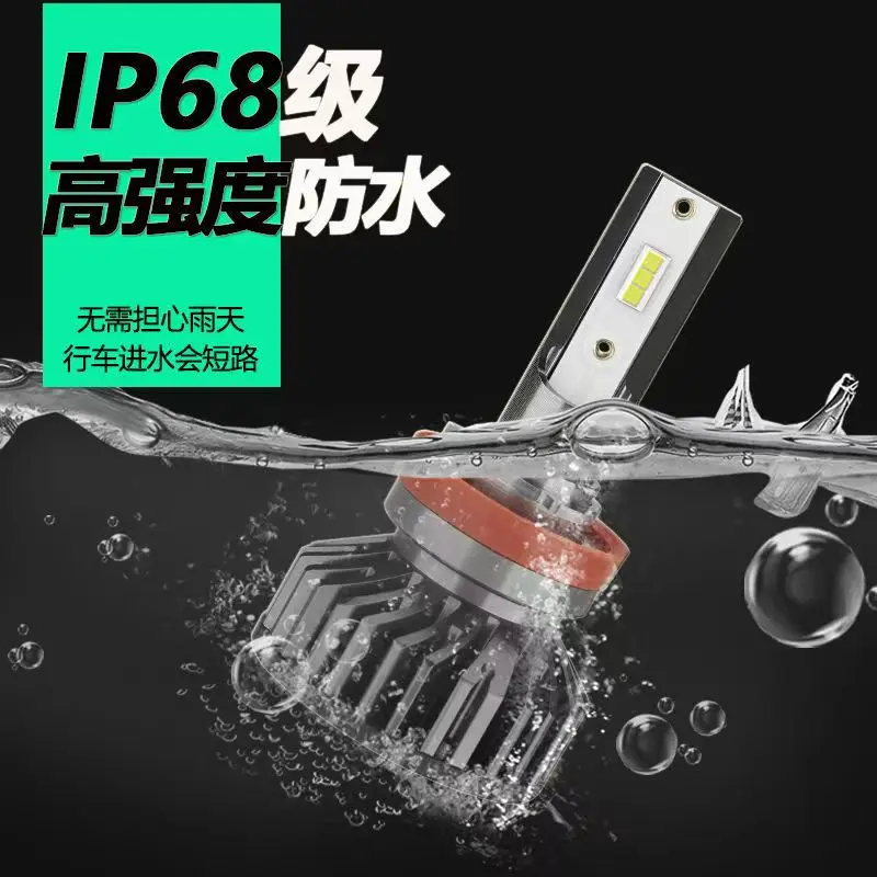 Фото H1 H4 Светодиодная лампа для фар 110 Вт H7 Led Canbus H11 H8 9005 HB3 9006 HB4 H27 Светодиодные автомобильные фары 50000LM 6000K 12V Противотуманная фара №2