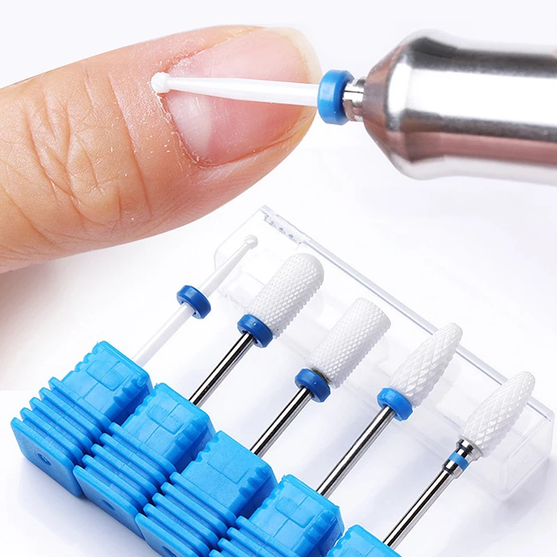 5 шт./компл. керамические сверла для ногтей электрической дрели инструменты