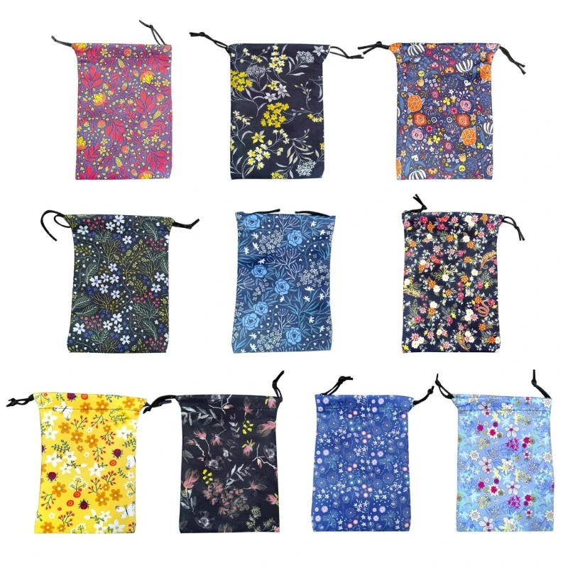 

Mini Pendulum Bag Board Dowsing Board Velvet Divination Tarot Game Card Dice Bag