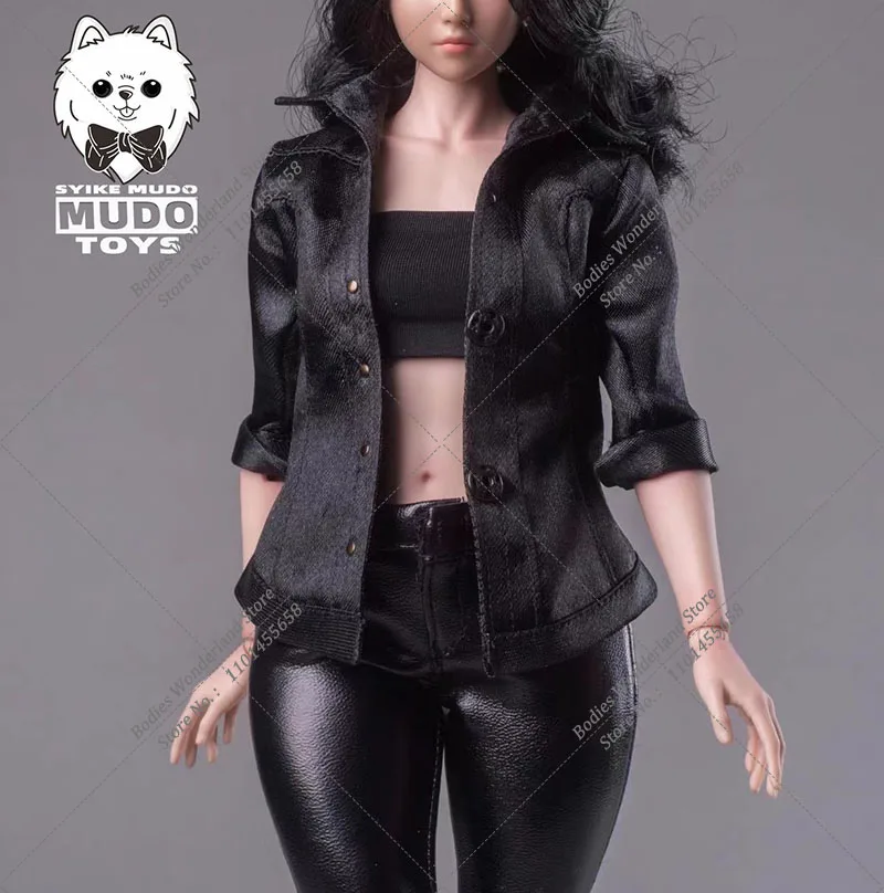 2 шт./компл. CTC-003 масштаб 1/6 женская рубашка и кожаные штаны Ada Wong высокого качества