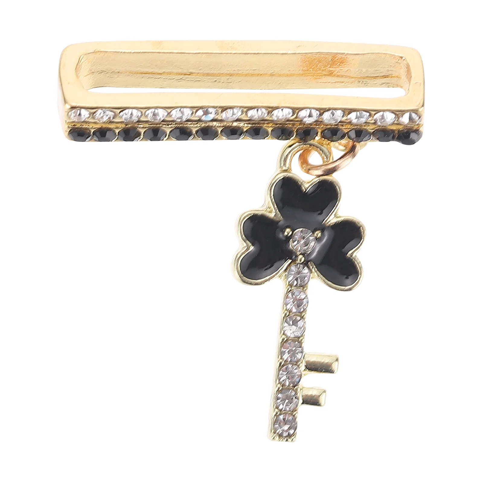 

Watch Bandwatchband Charms Charm Ring Strap Decor Decorative Beltdecors Alloy Shamrock Rings Snap Smartwatch Accessories