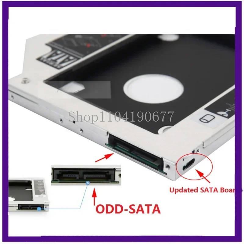 Второй жесткий диск SSD оптическая рамка Caddy для Fujitsu Lifebook P771 P772 S760 S904 S936 E 753 E743 E733 H730