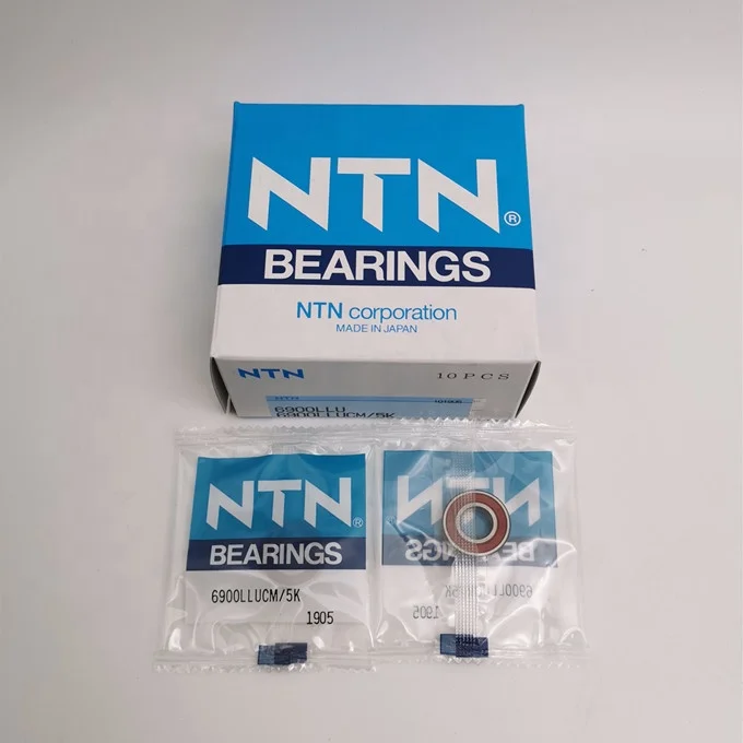 

Sealed Deep Groove Ball Bearing 6900 LLU NTN Japan original bearing 10x22x6mm 6900 6901 6902 6903 6904 6905 6906 ZZ LLU LLB