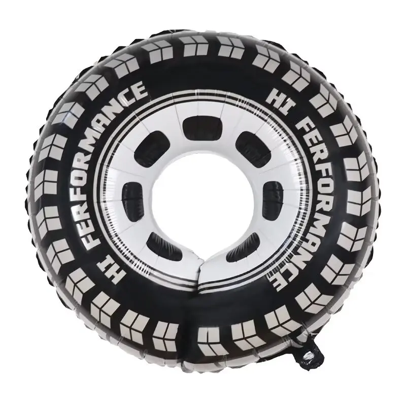 5 шт. фольгированные воздушные шары в виде гоночной машины 18 дюймов