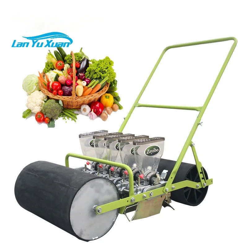 

5 rows mini vegetable planter Carrot seeder / manual vegetable seed planter