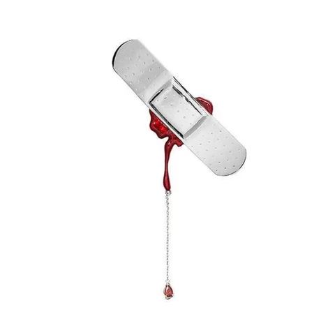 Уникальная брошь в виде сердца в стиле панк, брошь в стиле хип-хоп для свитера, пальто, булавки, металлические броши, аксессуар для костюма