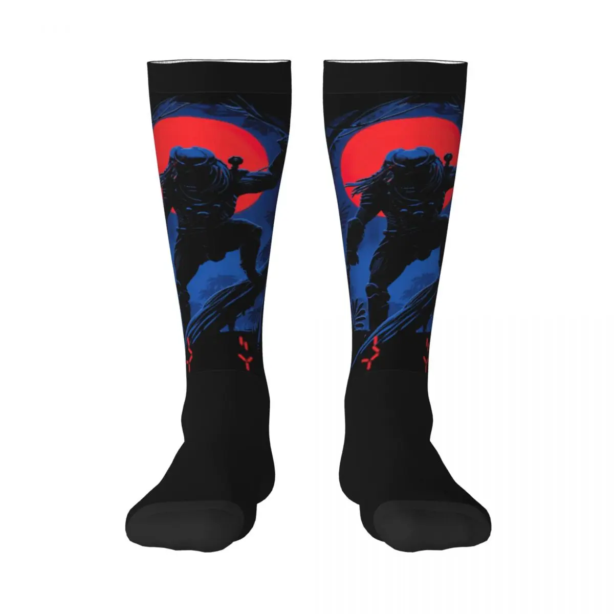 

Hot Sale Predator Movie Alien 14 Adult Stockings Good breathability INS style Compression Socks Funny Novelty