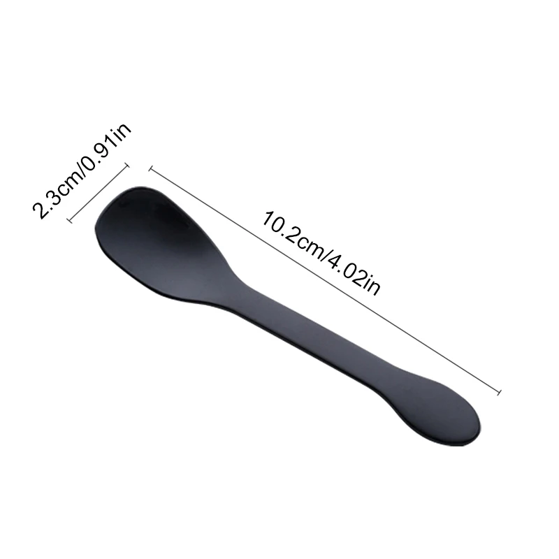 100 шт./упаковка пластиковые мини-ложки