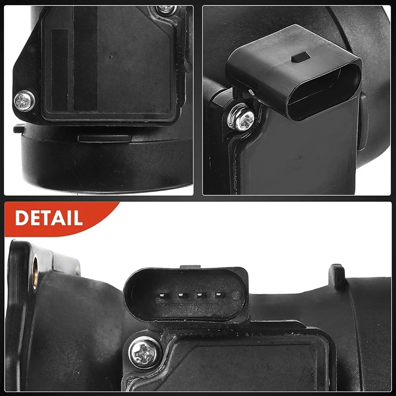 Автомобильный датчик массового расхода воздуха MAF 8ET009142-241 для A4 2000-2001 8ET009142241