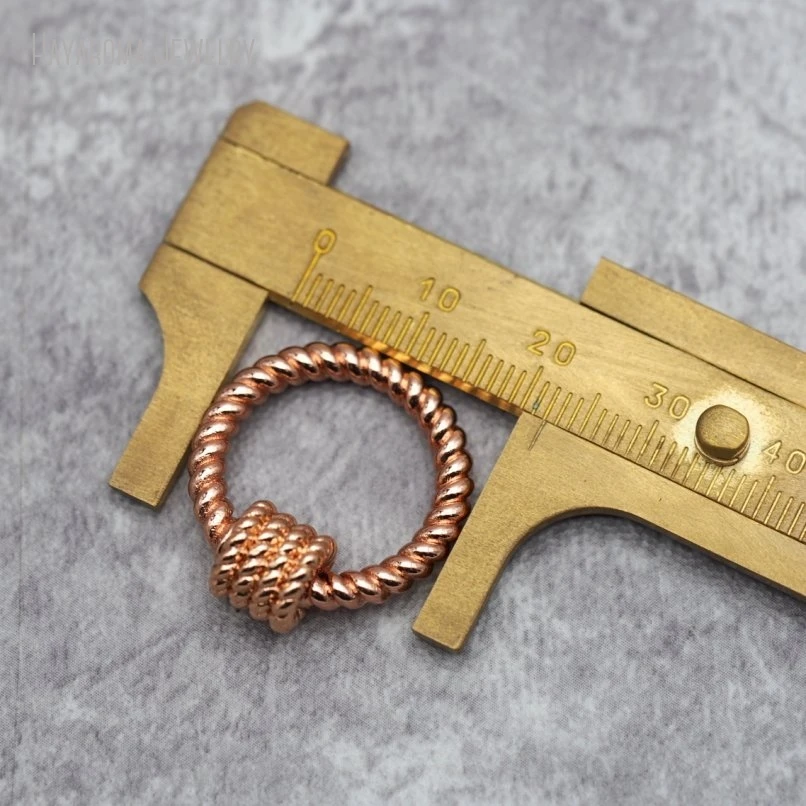 5 шт. винты цвета розового золота крючки фурнитура и компоненты для ювелирных