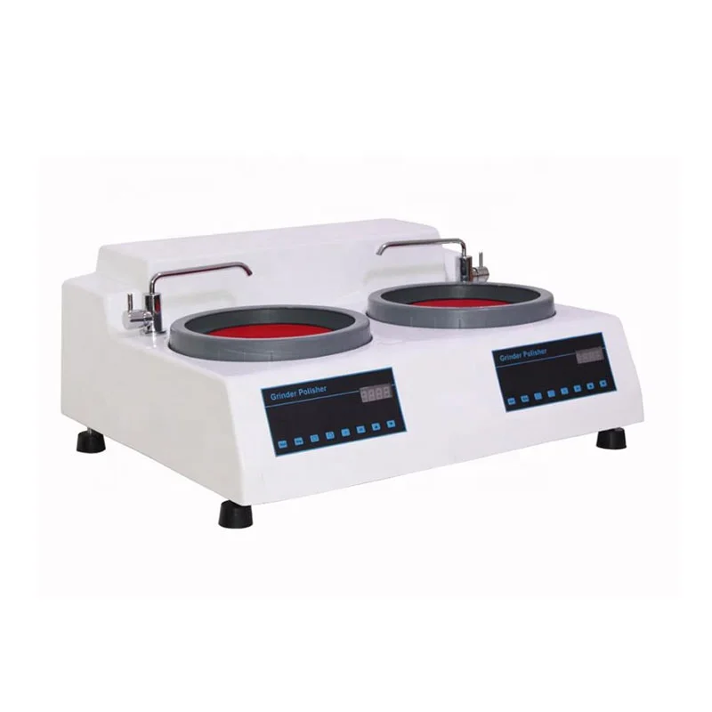 

200mm Double Disc Control Metallographic Sample Specimen Grinding and Polishing Machine