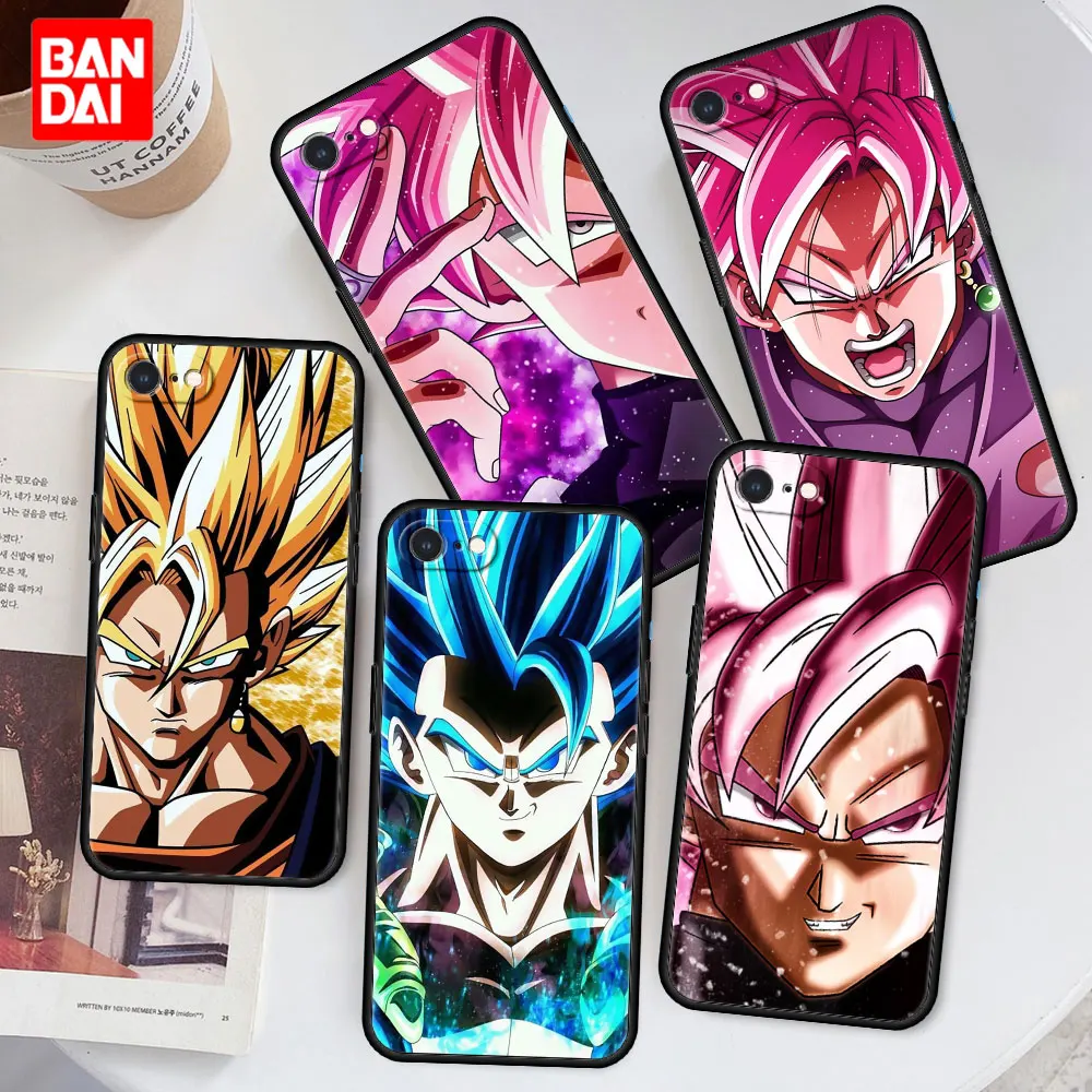 

Cover Case for iPhone SE 6 6S 7 8 Plus X XS XSMax XR 6Plus 6SPlus 7Plus 8Plus Protection Phone Dragon Ball Z Anime Goku