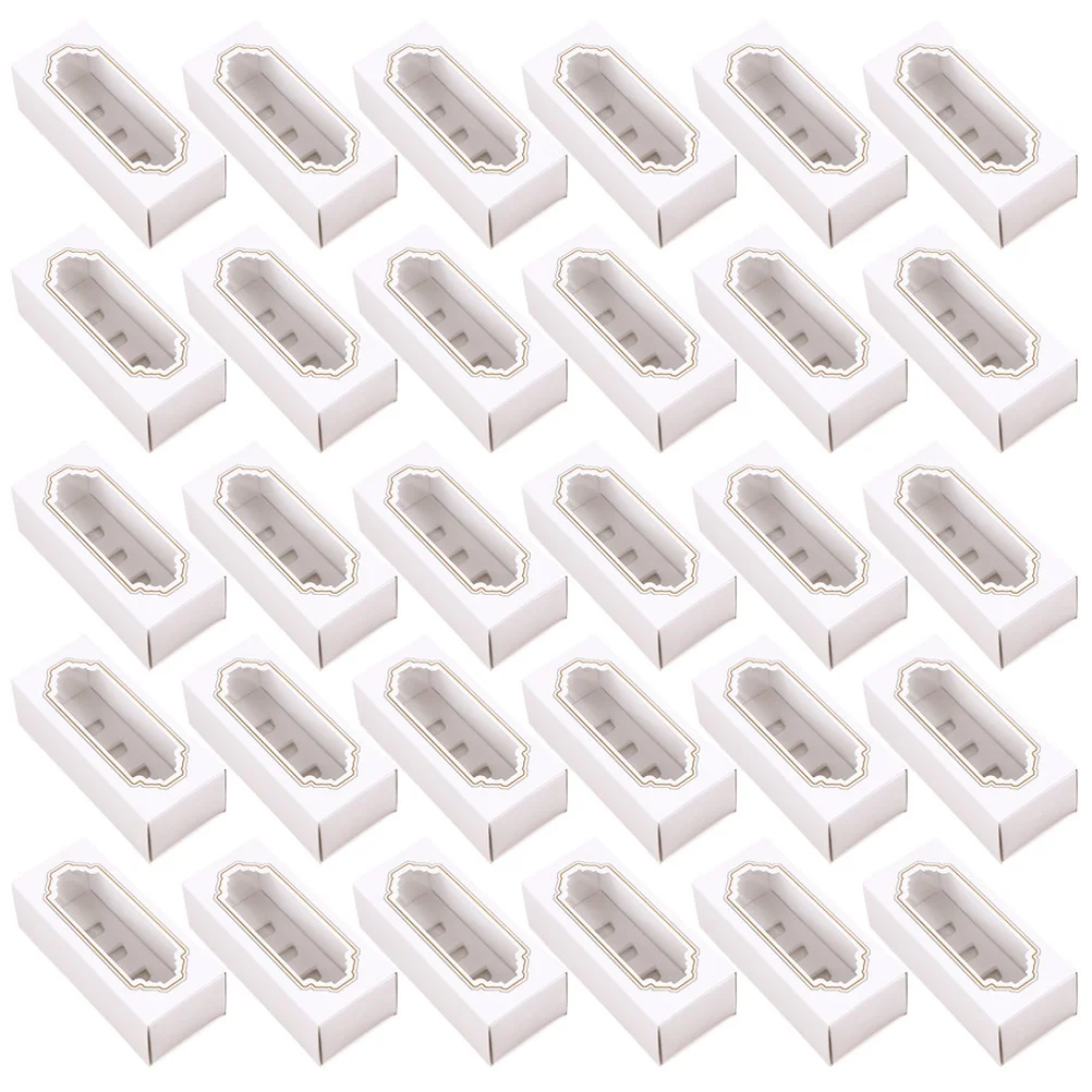 

30PCS Macaron Box Donut Boxes Macaron Boxes Paper Macaron Boxes Macaron Cake Box Pastry Box Cardboard Cake Boxes