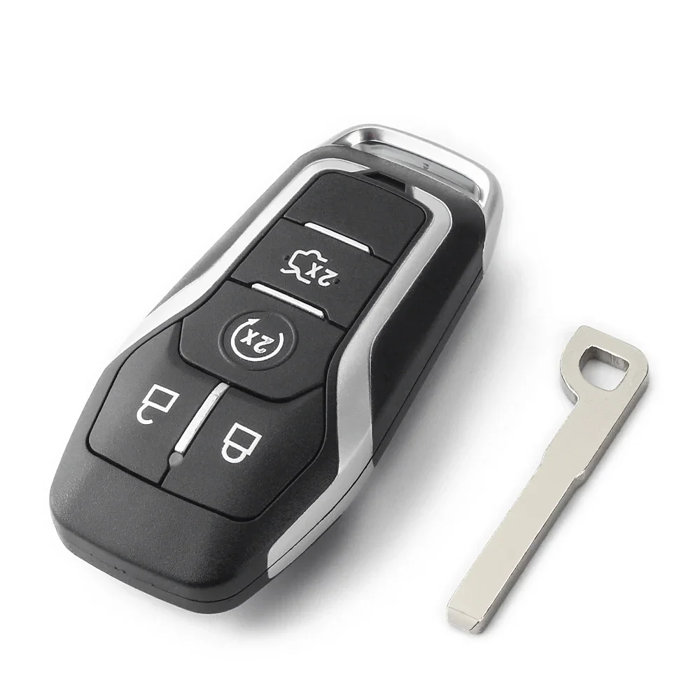 KEYYOU для 2015 2016 2017 годов МОДЕЛЬ Ford модель Explorer Edge Mustang Fusion Fob 3/4/5 кнопки дистанционное