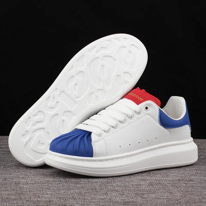 Кроссовки для мужчин и женщин роскошная повседневная обувь белый цвет модные