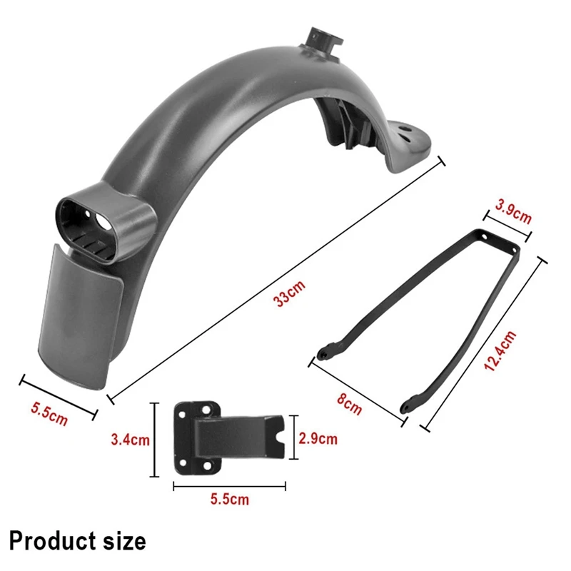 Для Xiaomi M365 Pro2 1S MI3 электрический скутер комплект заднего крыла кронштейн