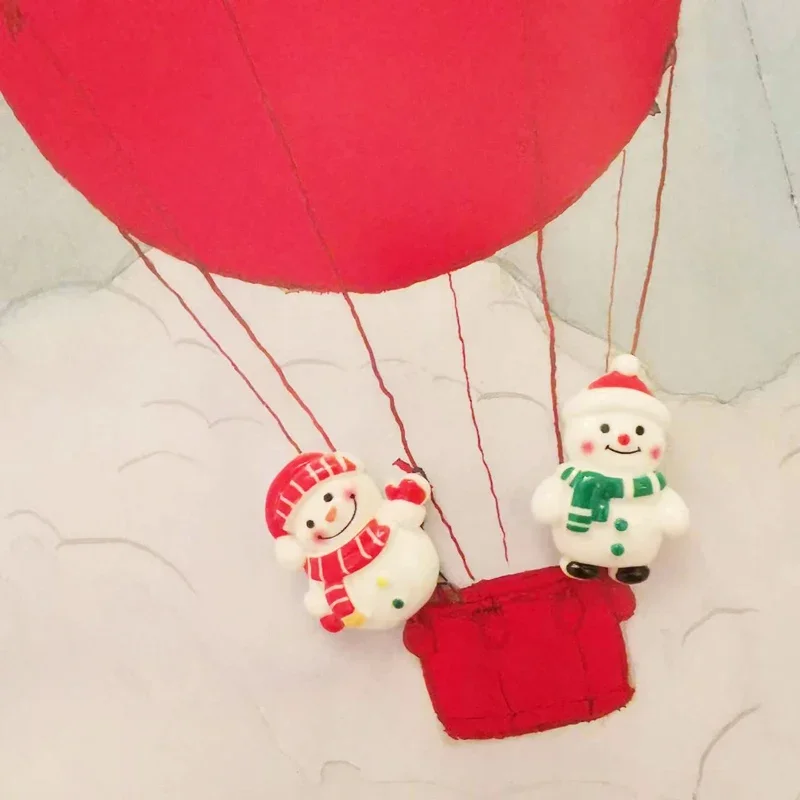 10 шт. миниатюрные украшения Снежный человек