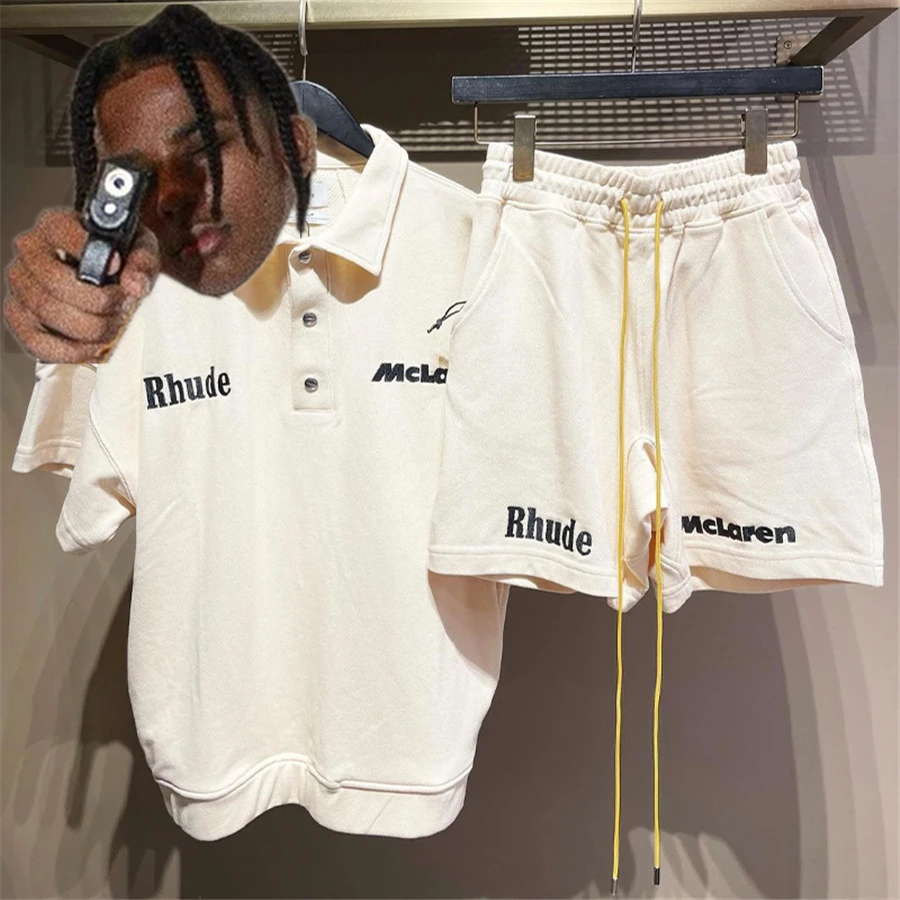

Мужская и женская футболка RHUDE 1:1 высокое качество