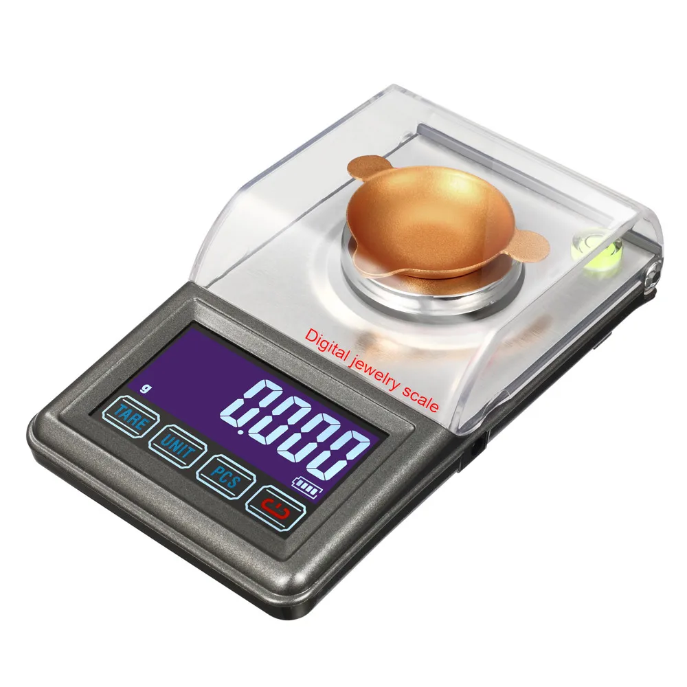 

Электронные лабораторные весы с точным ЖК-дисплеем, 0,001 г