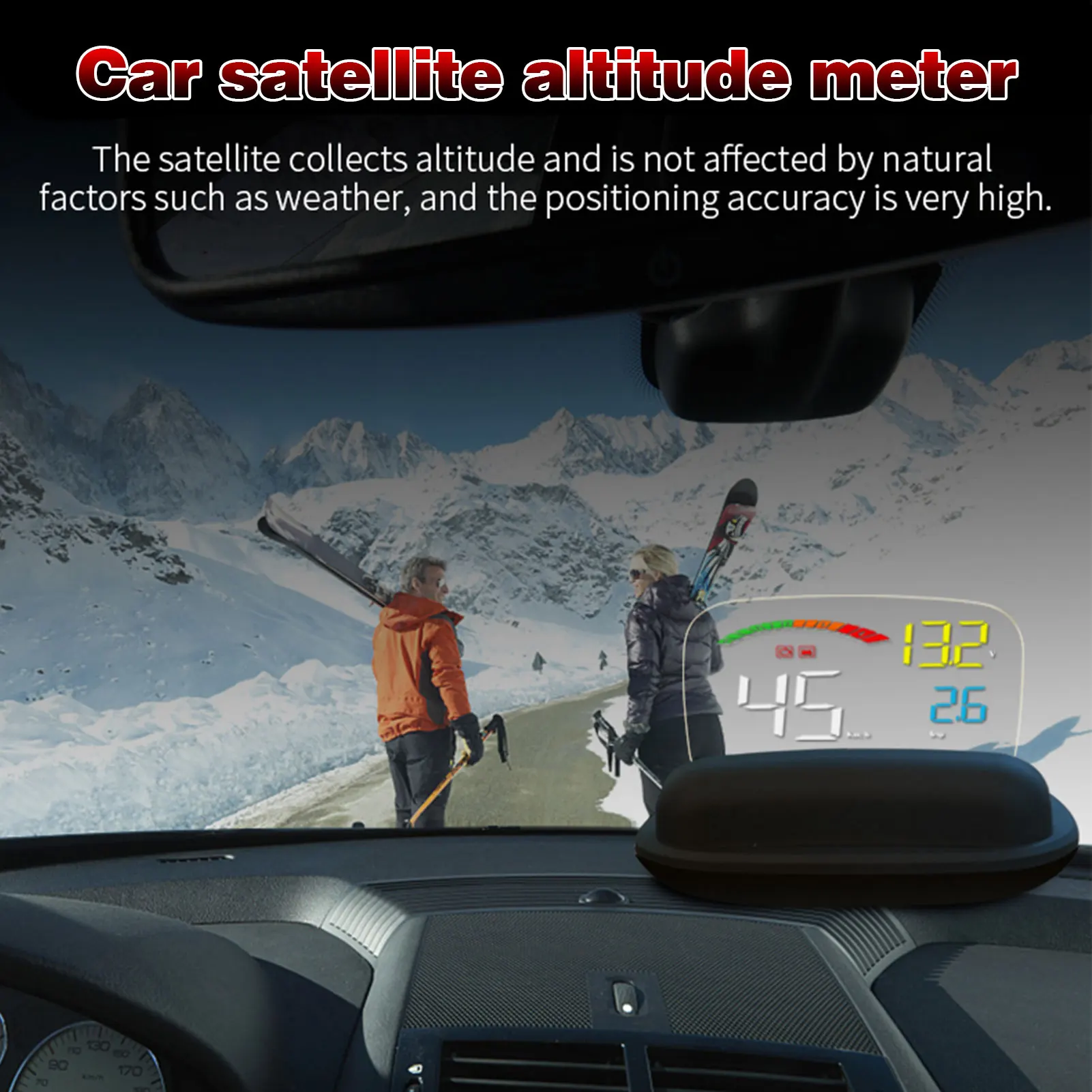 

Автомобильный Универсальный C800 HD автомобильный монитор OBD2 GPS скорость HUD головной дисплей 12 В адаптер для автомобильной розетки автомобиль...