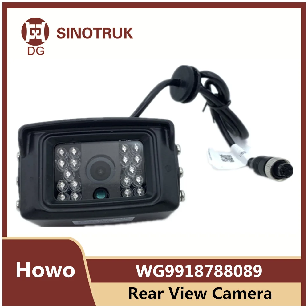 

Rear View Camera WG9918788089 For Sinotruk Howo Shandeka T7H T5G C7H Waterproof Monitoring Original Truck Parts