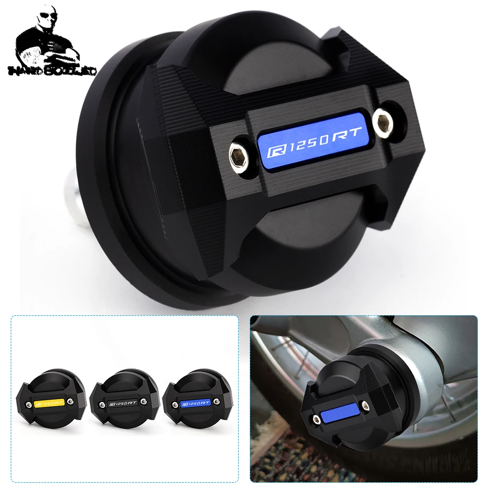 

Motorcycle Rear Wheel Axle Drive Fork Crash Protector R1250RT R1250R R1250RS Slider Stand For BMW R1250 R RT RS 2020 2021 2022