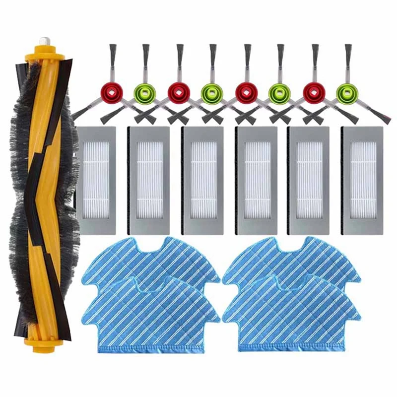 

Spare Main Side Brush HEPA Filter Mop Wipe Cloth For Ecovacs Debot OZMO 900 905 DN55 Robot Cleaner Accessories Parts