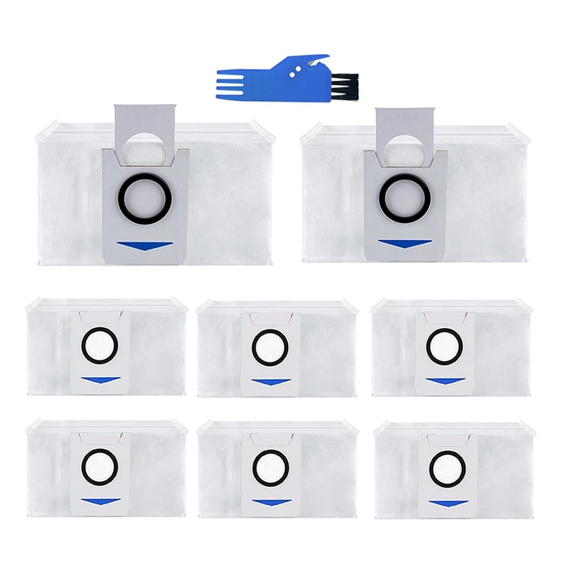 

8PCS Vacuum Bags Dust Bags For ECOVACS DEEBOT X1 Omni For ECOVACS DEEBOT X1 Turbo