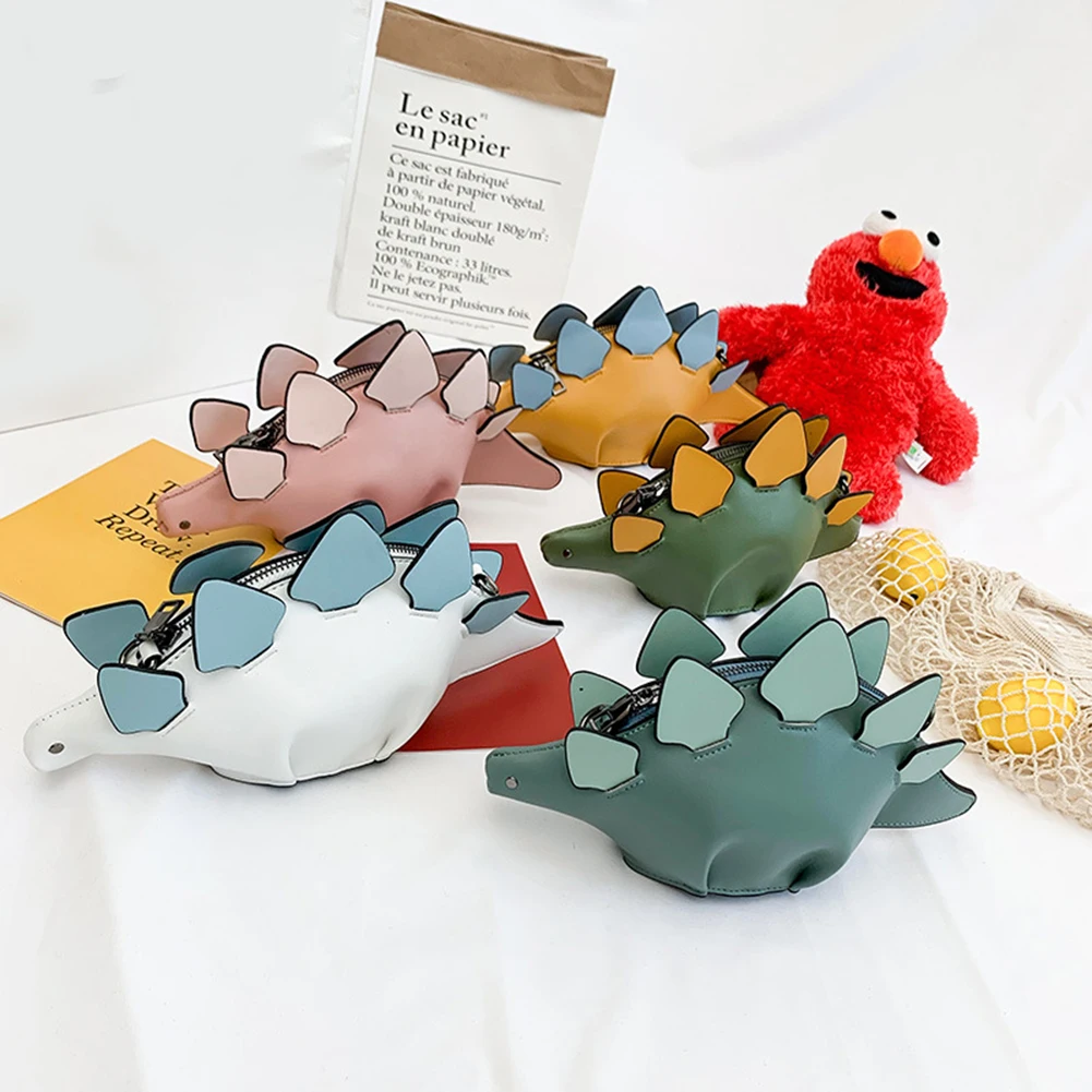 

Creative Chameleon Cartoon Handbags Flap 3D Funny Dinosaur Animal Messenger Bag Panelled Shoulder Coin Purse Shoulder Bags