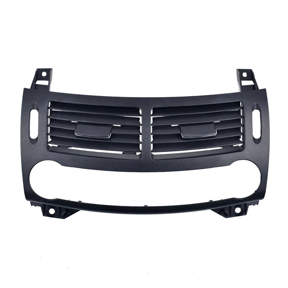 

Black Dashboard Center Vent Outlet Panel Cover For Mercedes E-Class W211 2003-08 Center Vent Outlet Panel Cover