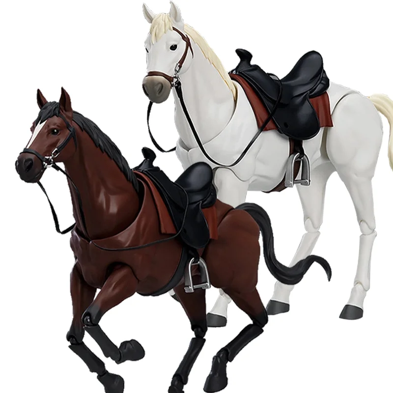 

【In Stock】Horse Figure Anime Animals Action 1/12 Movable Horse For Figma Dolls Toy Model Send Relatives And Friends