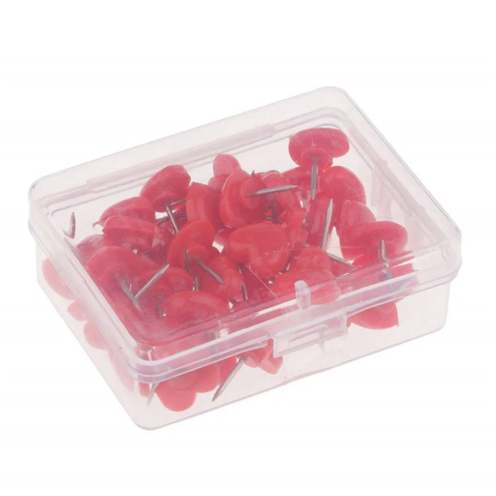 

2 Boxes Thumbtack Durable Drawing Pin Thumbtack Push Pin for Calendar Maps