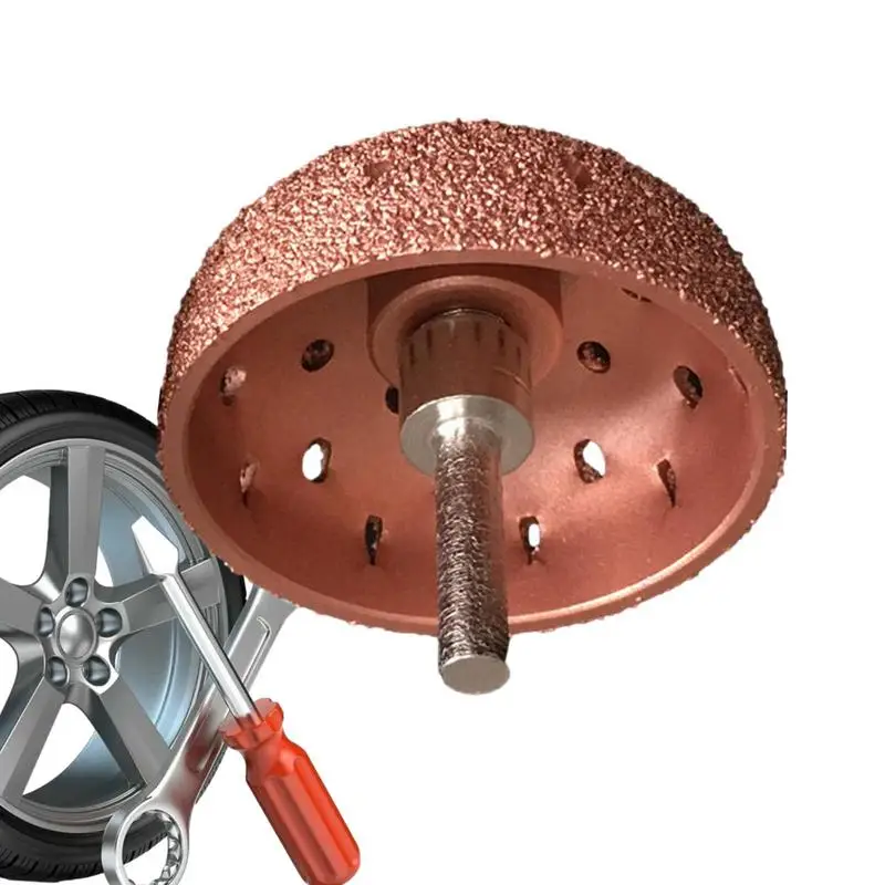 

Шлифовальная головка для шин полированный шар Инструменты для ремонта автомобиля шлифовальное полировальное колесо грубая зернистость полировочное колесо для ремонта шин вольфрам