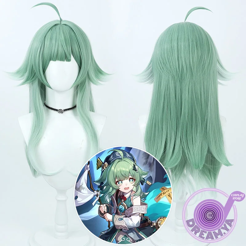 Парик для косплея Huohuo Honkai со звездами термостойкий синтетический волос длиной 70